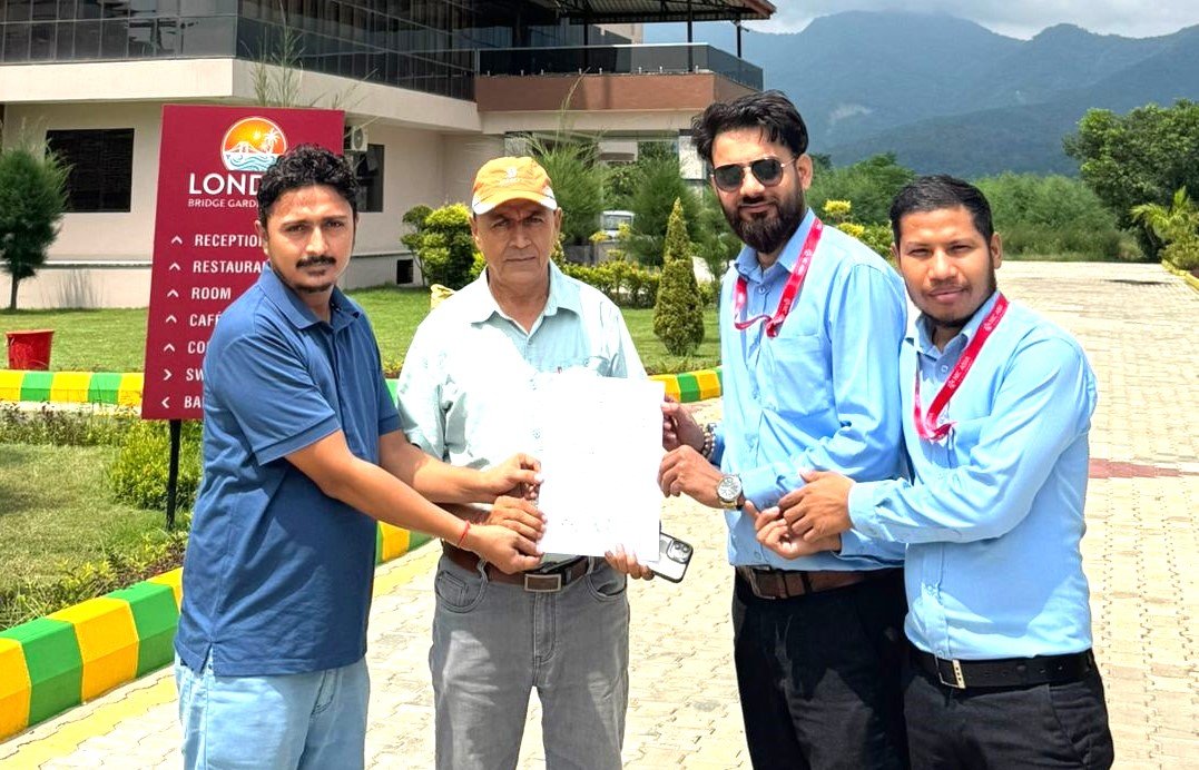   एनआईसी एशिया बैंकका ग्राहकलाई लन्डन ब्रिज गार्डेन रिसोर्टमा १० प्रतिशत छुट
