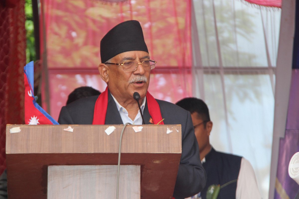   नेपालमा वंशवादमा आधारित निरङ्कुश राजतन्त्र सम्भव छैन : प्रचण्ड