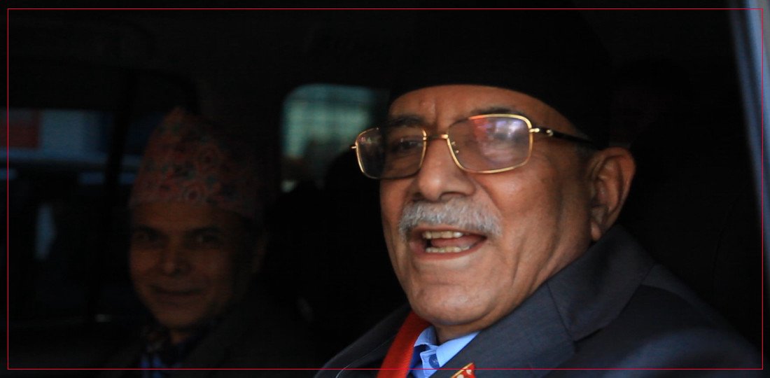   ओली हावा कुरा गर्छन्, ओली बाहेक एमालेका सबै नेता हाम्रोमा आउँछन् : प्रचण्ड