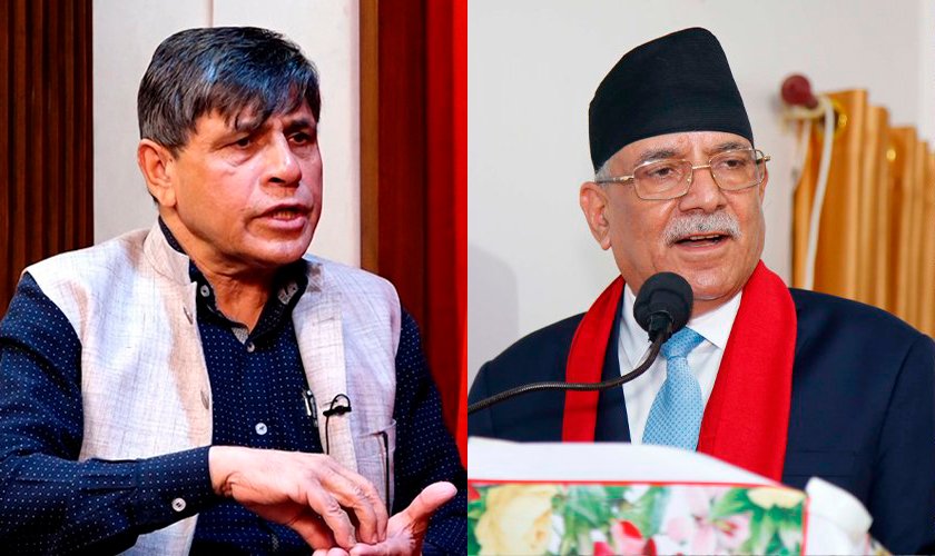 NCP (United) Leader Ghanshyam Bhusal Advises Prachanda to Step Back, Citing Glorious Revolutionary History