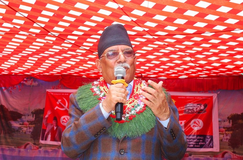 माओवादी केन्द्रप्रति जनतामा आशा पलाएको छ : अध्यक्ष प्रचण्ड