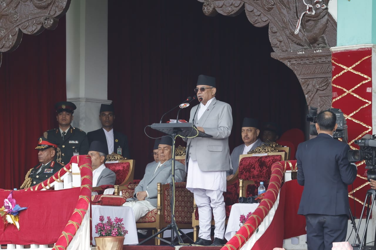 नेपाली माटो सुहाउँदो समाजवादी राष्ट्र निर्माणका लागि प्रधानमन्त्रीको आह्वान