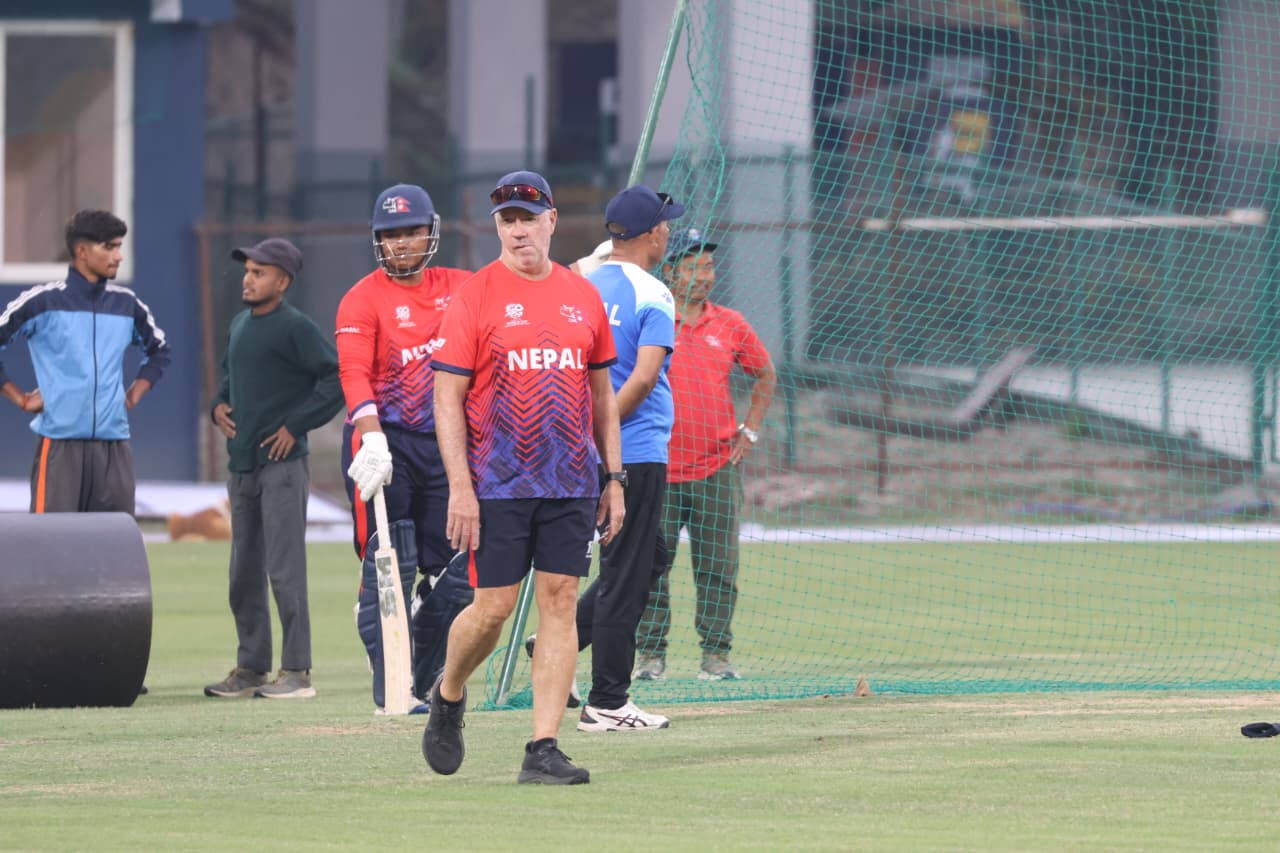 Practice before Match at Flodlight_NPL (9)