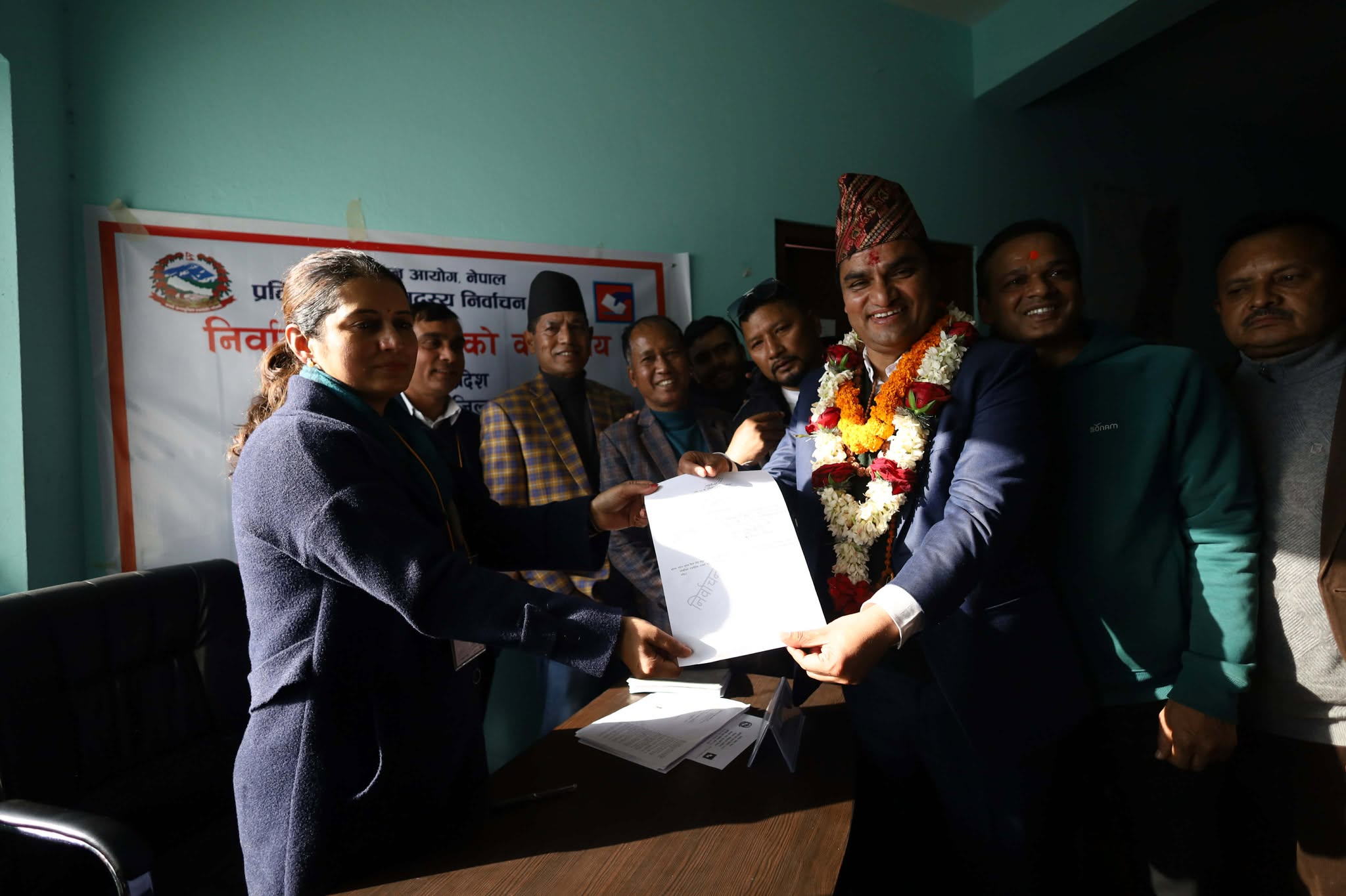   फागुन २१ : प्रदीप पौडेलले गराए उम्मेदवारी दर्ता