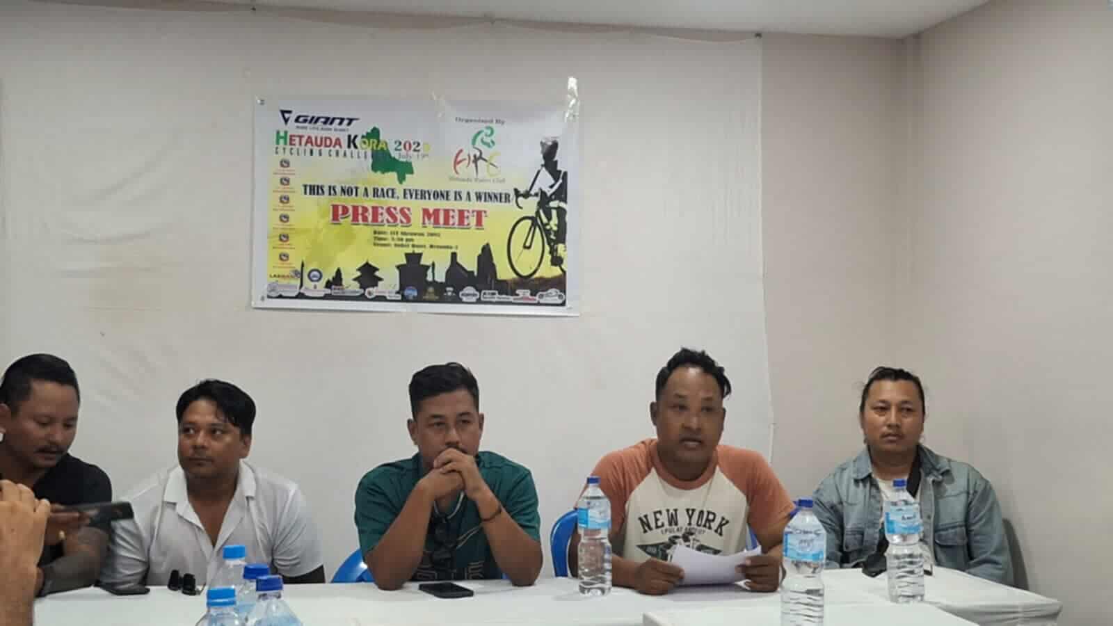 हेटौँडामा आठौँ कोरा साइकल र्‍याली हुने