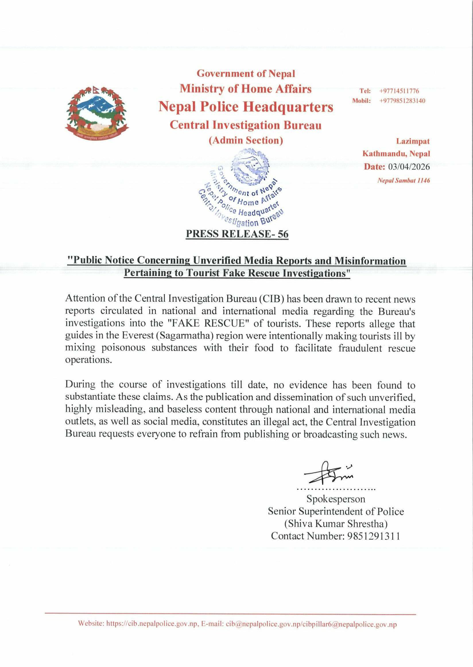 Public-Notice-Concerning-Unverified-Media-Reports-and-Misinformation-Pertaining-to-Tourist-Fake-Rescue-Investigations