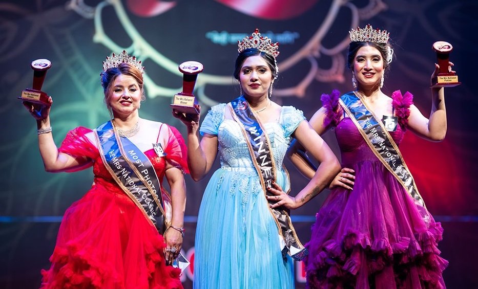 Pooja Sah Crowned 'The Mrs. National'