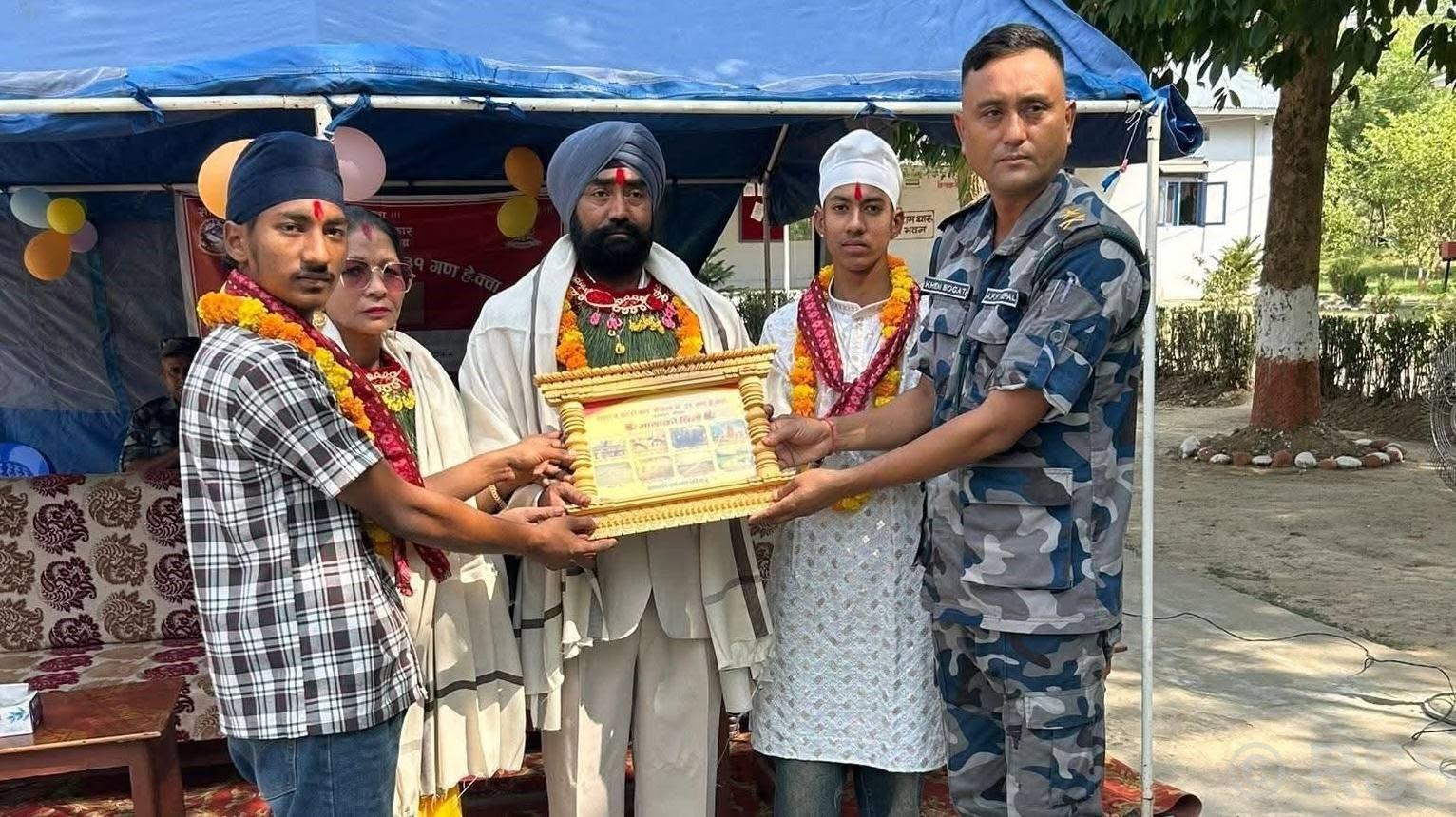 Singh Family Continues Three-Generation Tradition of Service in Security Forces
