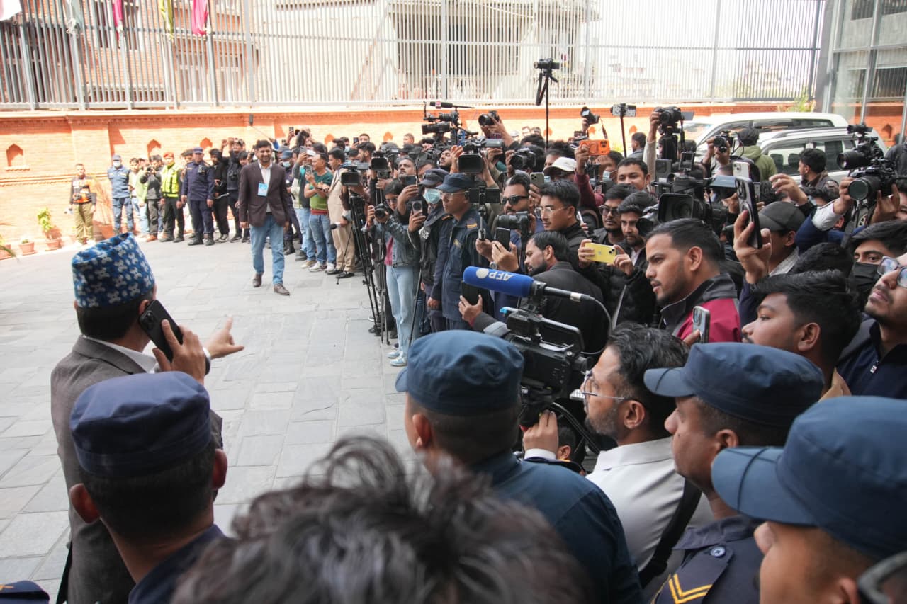 Rabi Lamichhane at Samsad Training_NPL (6)