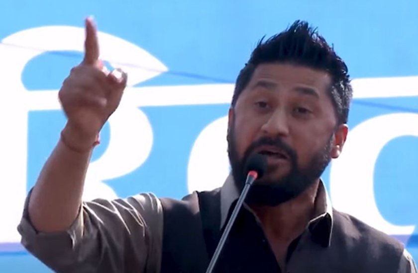 Rabi Lamichhane Defends Deputy Speaker Indira Rana, Slams Old Political Parties in Jhapa Rally