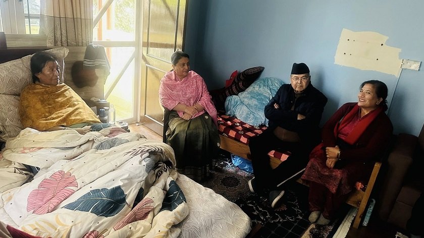   रविलक्ष्मीको स्वास्थ्य अवस्था बुझ्न पुगिन् विद्या भण्डारी
