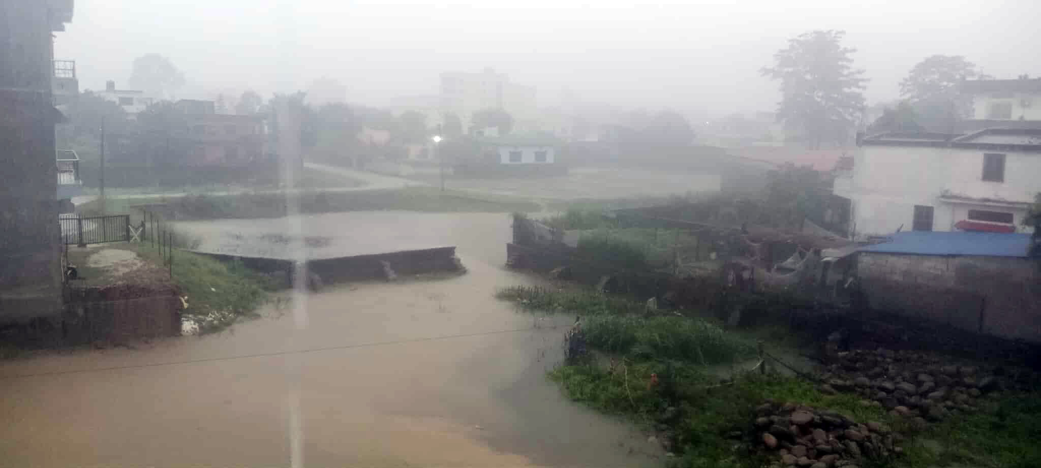   सुदूरपश्चिमका विभिन्न ठाउँमा लगातार भारी वर्षा, बाढीको खतरा
