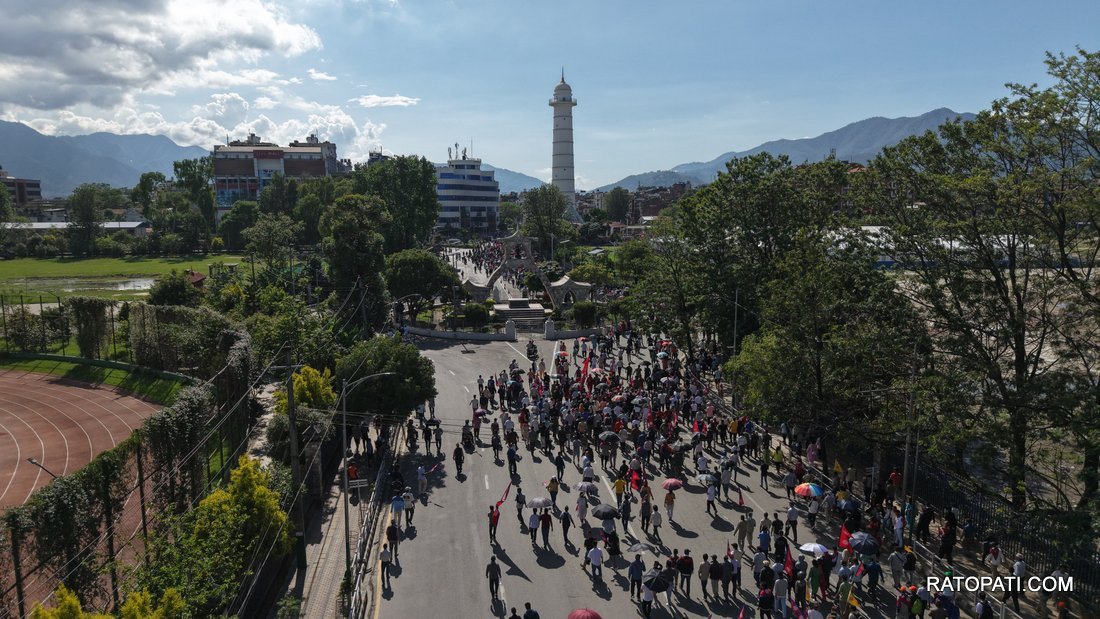 rajabadi aandolan drone shot (10)