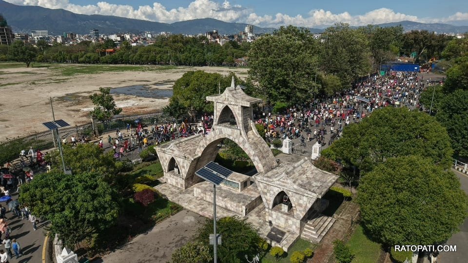 rajabadi aandolan drone shot (4)