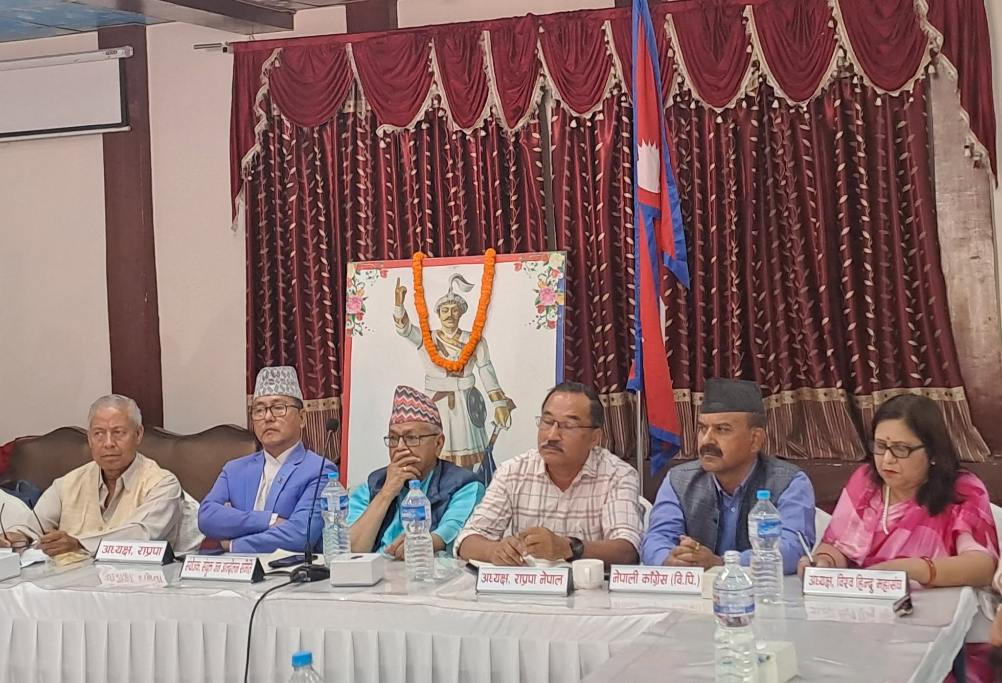 राजावादीको बैठकमा दुर्गा प्रसाईं समूहलाई बेवास्ता ?