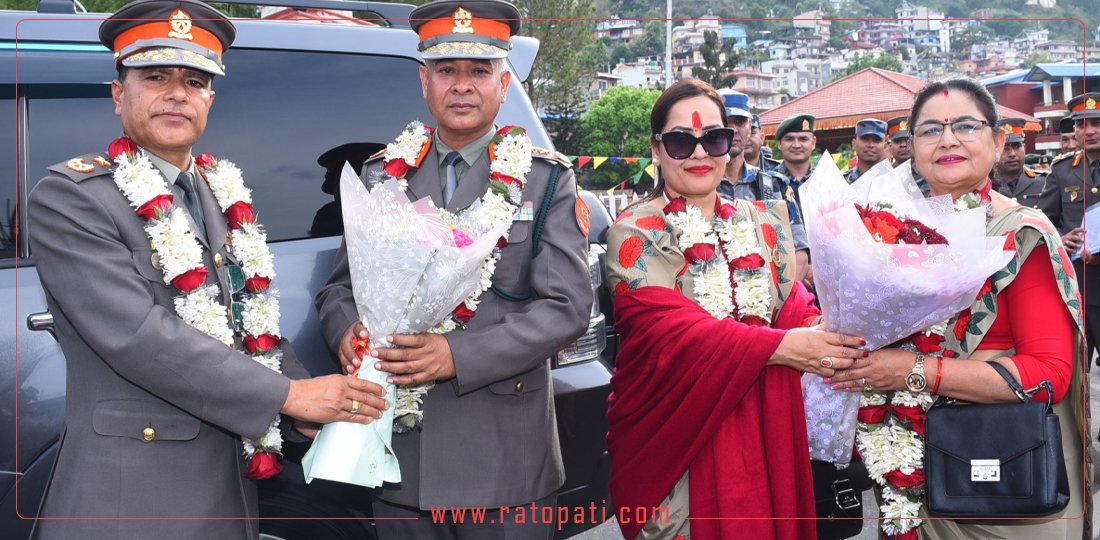 राजु अर्यालको बिदाइ, पौडेलले सम्हाल्दै सशस्त्रको कमान्ड