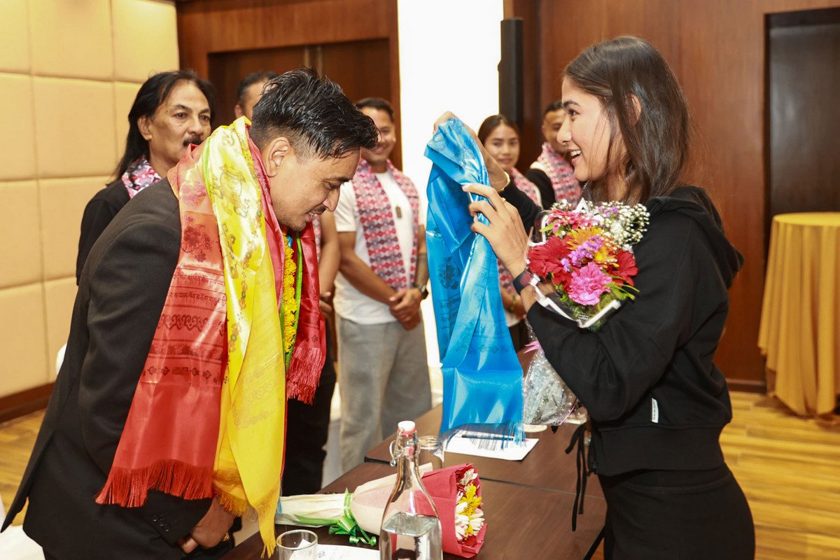 National Sports Council Vice-Chairman Vishal Shrestha Congratulated