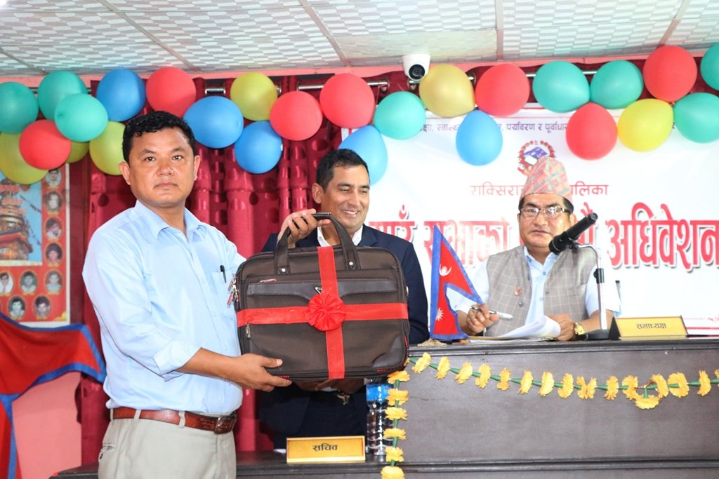 राक्सिराङले ल्यायो ६३ करोड ५२ लाखको बजेट