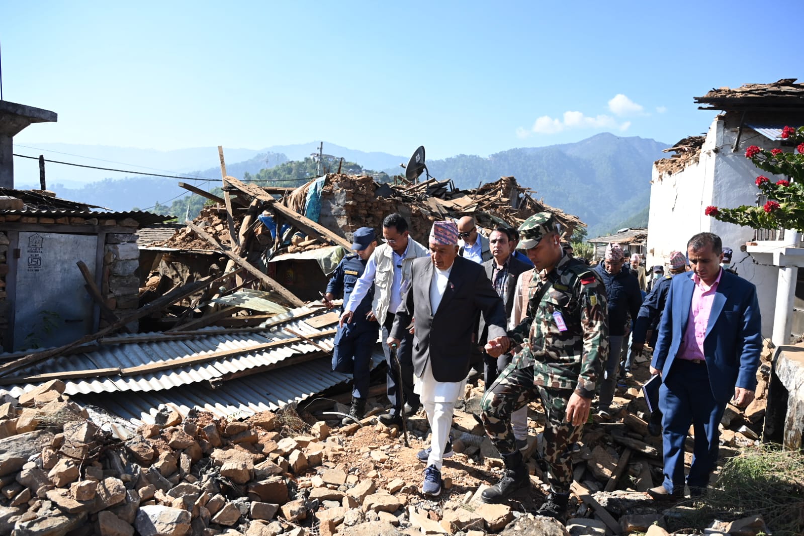 भूकम्पबाट भएको क्षतिप्रति दुःख व्यक्त गर्दै विभिन्न देशका राष्ट्र प्रमुखद्वारा समवेदना सन्देश
