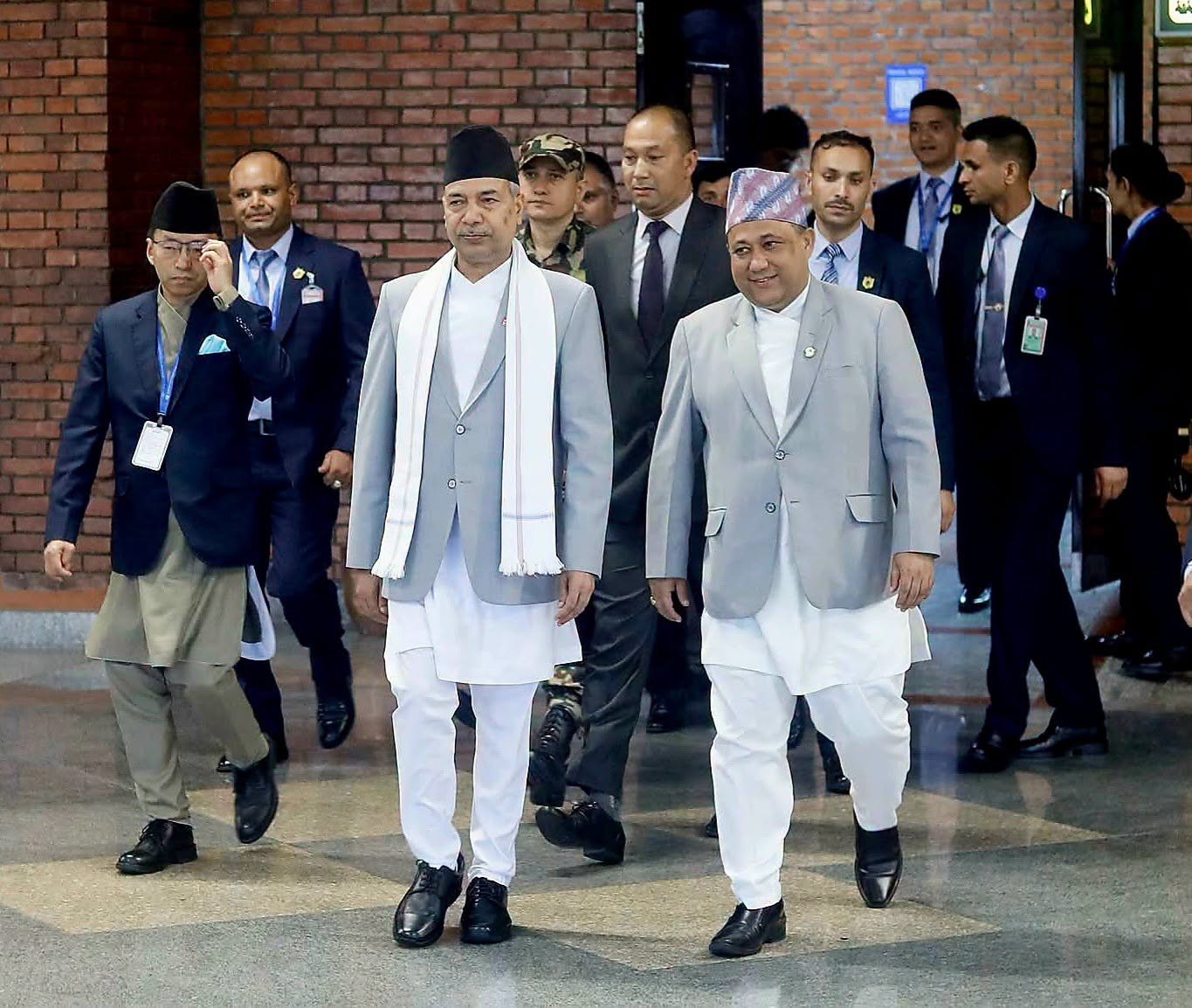 Vice President Ram Sahay Prasad Yadav Returns to Nepal After Three-Day Visit to Qatar
