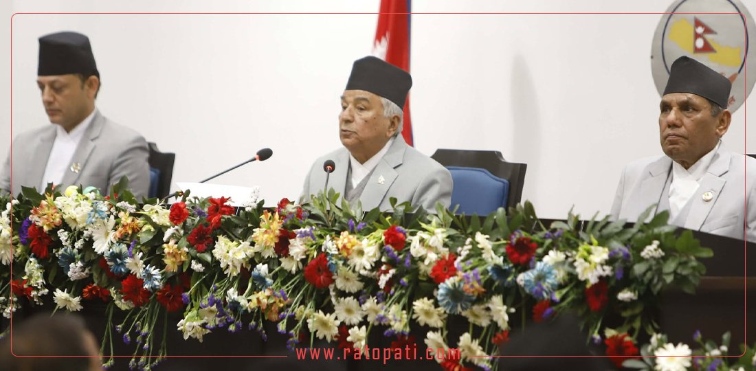   निराश जनशक्तिबाट कुनै पनि मुलुकको विकास हुँदैन : राष्ट्रपति