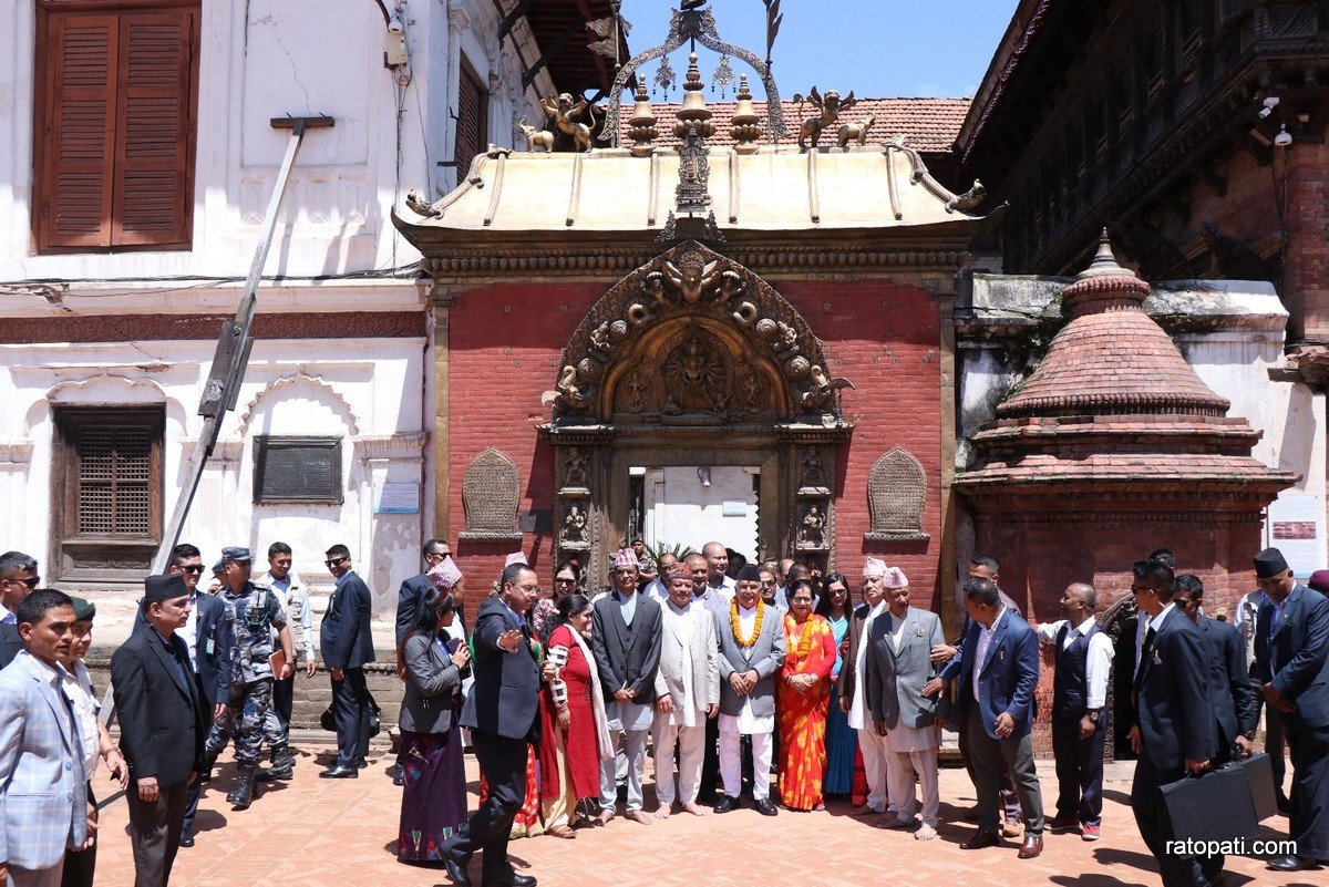 ramchandra poudel durbar squar (1)