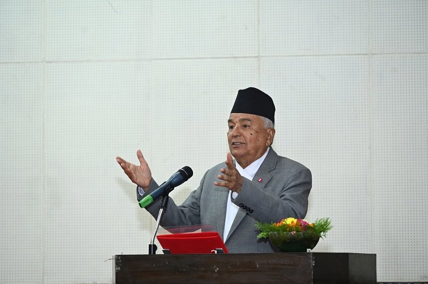   हामी निराशलाई आशामा बदल्न कटिबद्ध छौँ : राष्ट्रपति पौडेल
