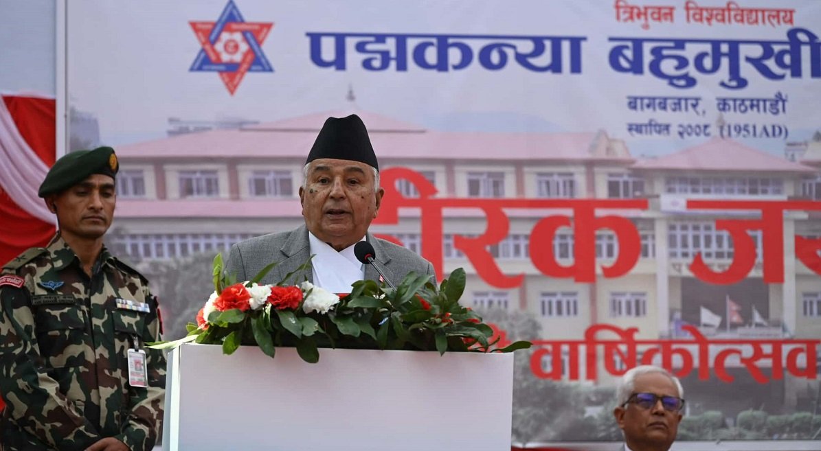   फागुन २१ गतेको निर्वाचन देश, जनता र लोकतन्त्रका लागि अपरिहार्य : राष्ट्रपति
