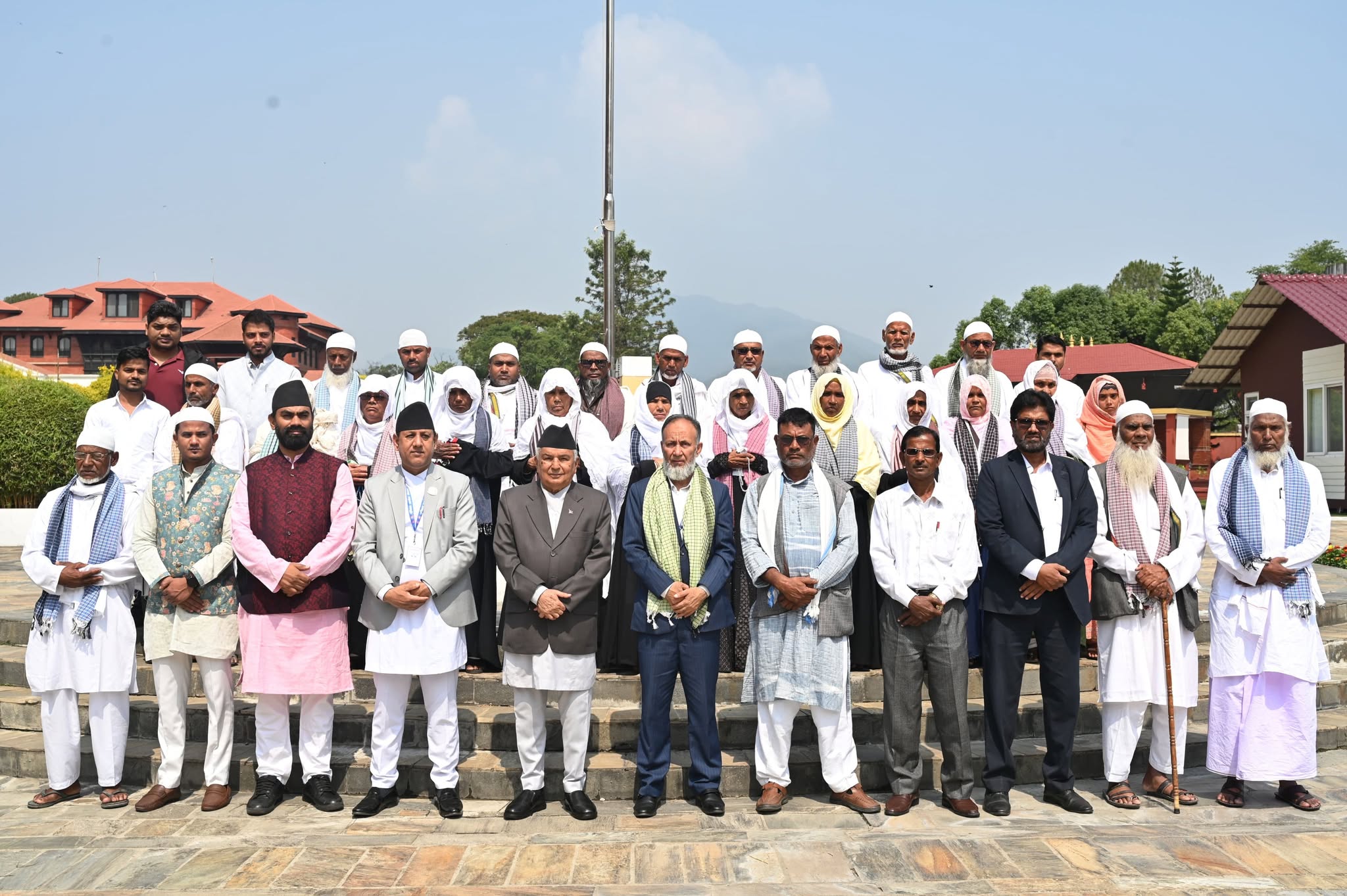 परापूर्वकालदेखि नै राज्य निर्माणमा मुस्लिम समुदायको महत्त्वपूर्ण योगदान छ : राष्ट्रपति