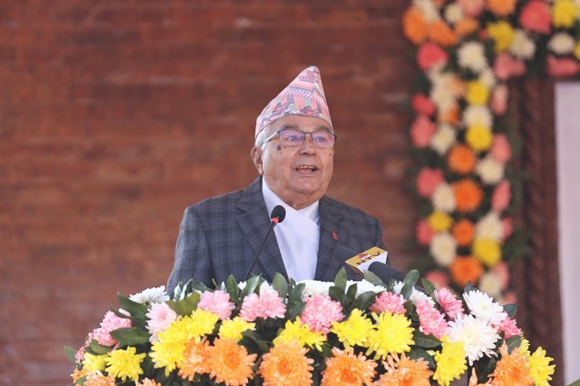 नागरिकको जीवनस्तरमा सुधार ल्याउन सक्ने विकास आजको आवश्यकता  : राष्ट्रपति पाैडेल
