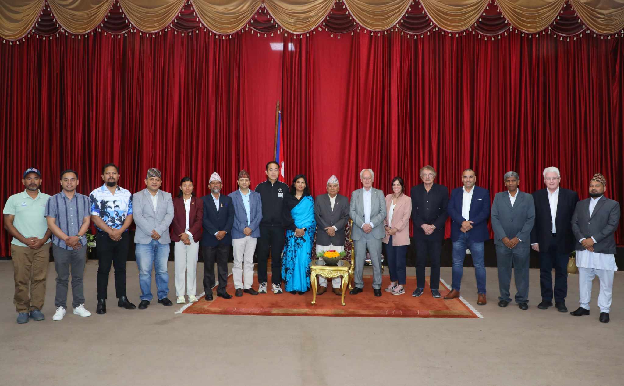 नेपाल खेलकुद र पर्यटनका लागि उर्वर भूमि हो : राष्ट्रपति