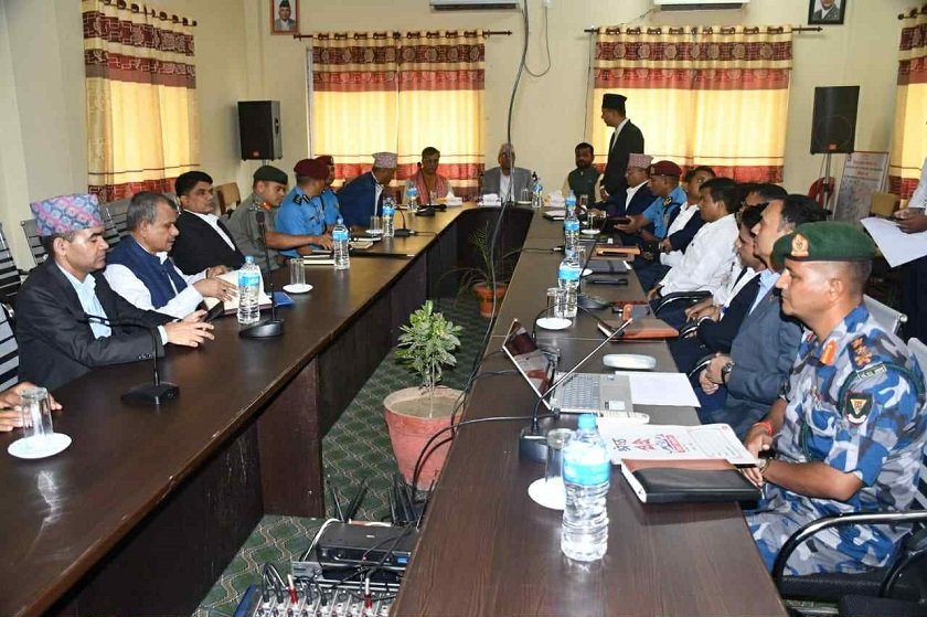   अवैध चोरीपैठारी र निकासी रोक्न समन्वय गरेर काम गर्नुस् : गृहमन्त्री