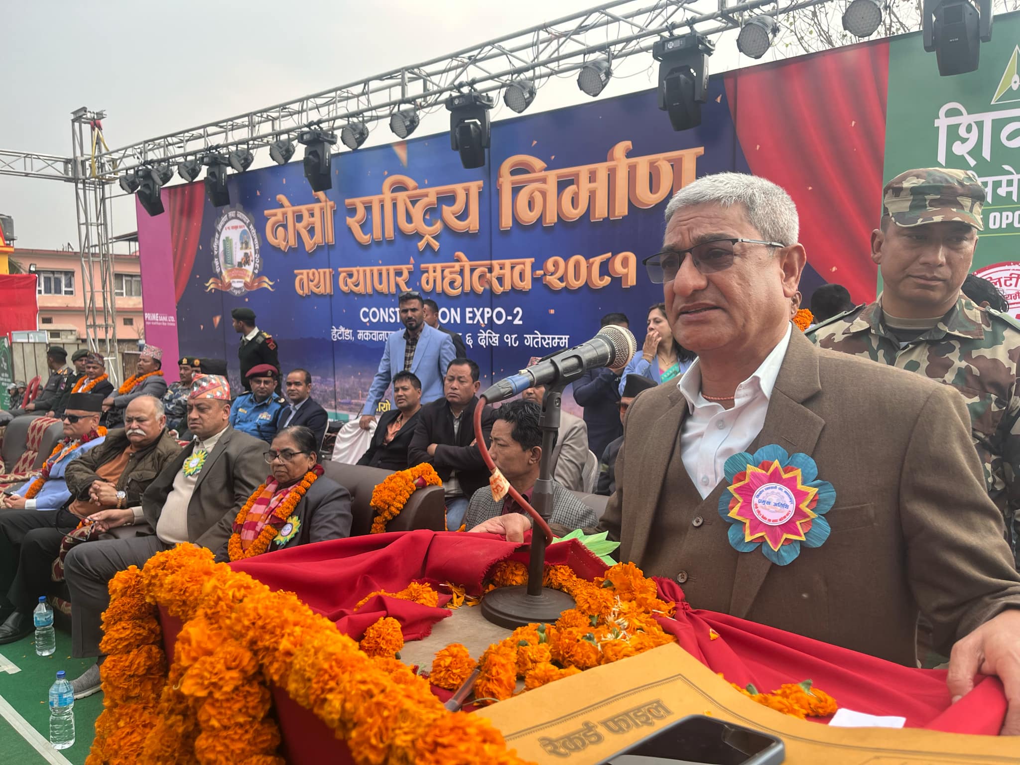   विकास र समृद्धिका लागि दुई ठुला दलको सरकार बन्यो : गृहमन्त्री लेखक