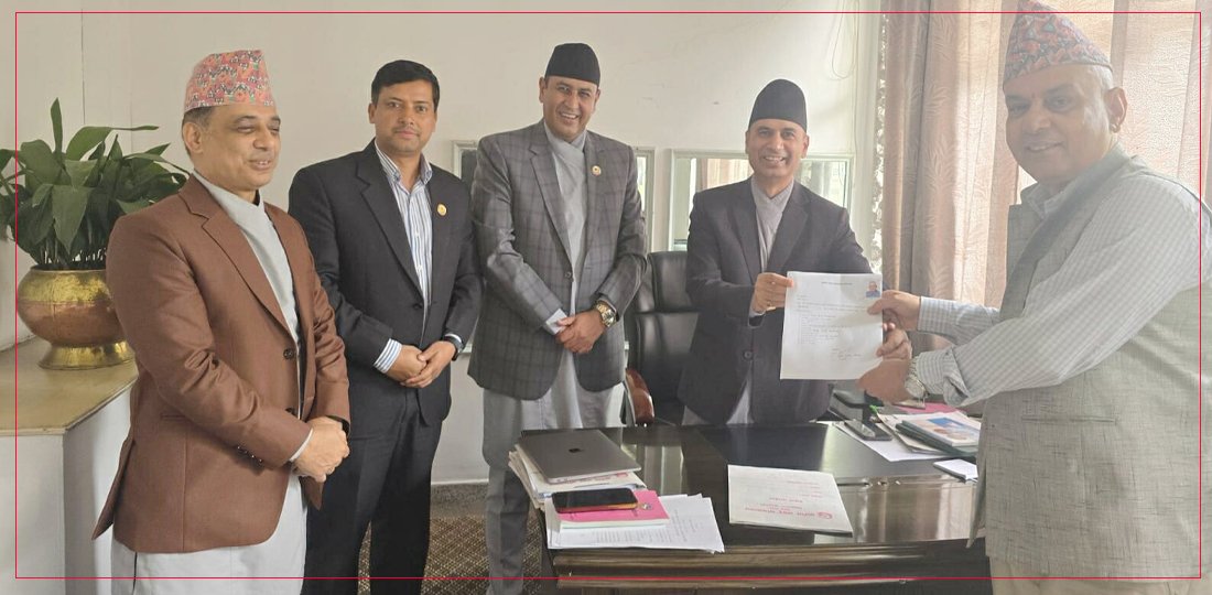   संसदीय सुनुवाइ समितिको सभापति पदमा रामहरिले गरे मनोनयन दर्ता