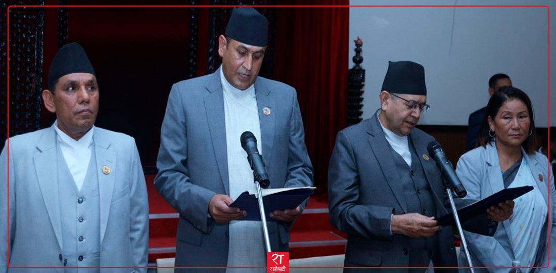   सुनुवाइ समितिका सभापति खतिवडाले लिए शपथ