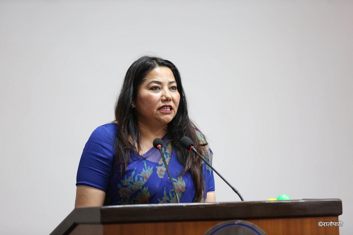 Ram Kumari Jhankri Questions Budget and Finance Minister's Actions