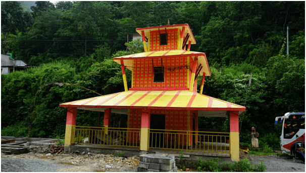 पोखरेबगरको ऐतिहासिक राममन्दिर पुनःनिर्माण