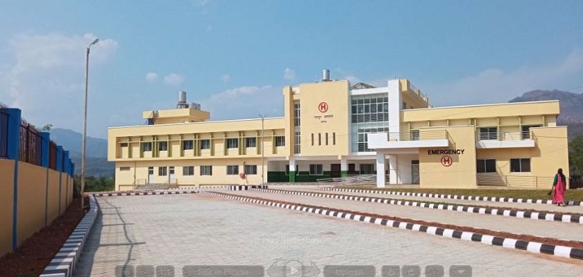 रामपुर अस्पताल आठ वर्षमा निर्माण