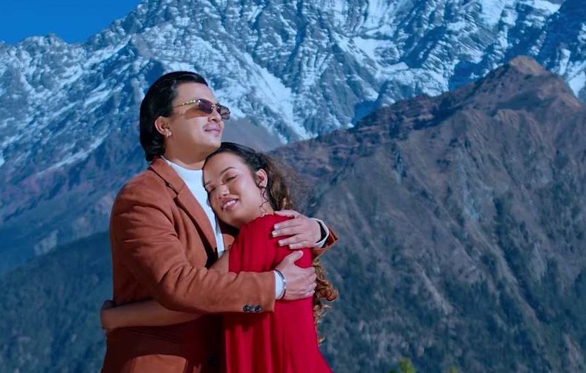 ‘मर्छु हजुर’ मा पल र अनिताको रोमान्टिक अभिनय
