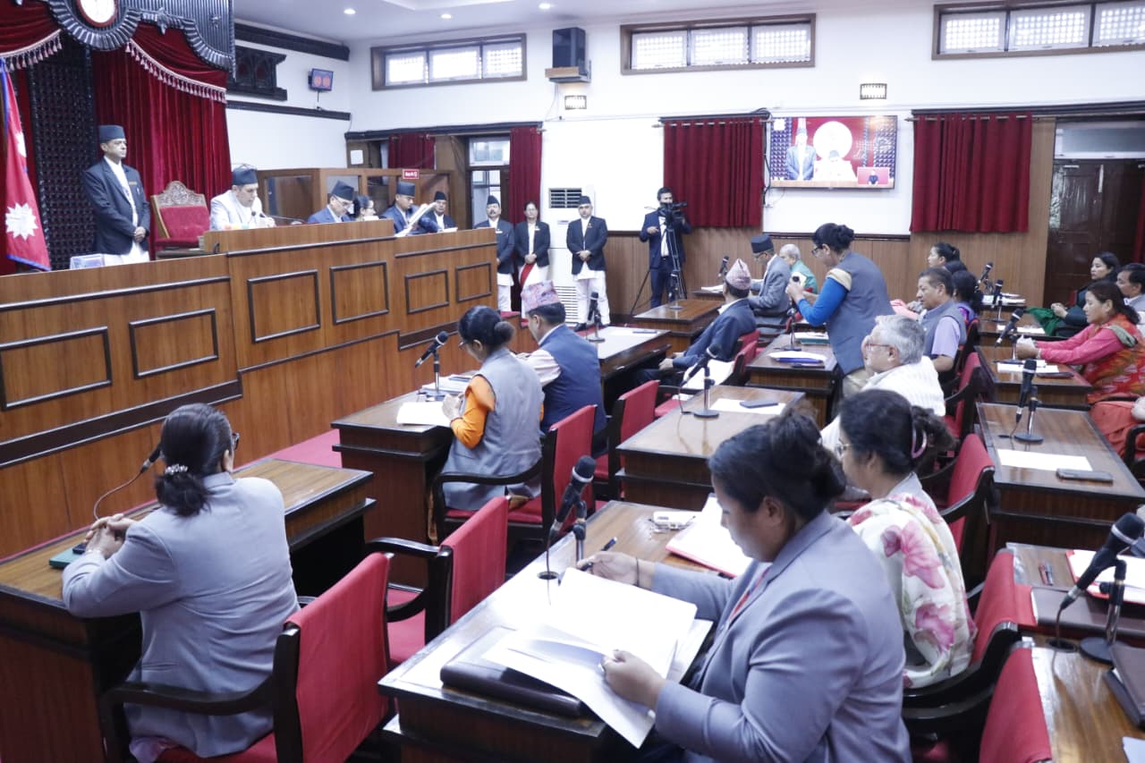 विनियोजन विधेयक राष्ट्रिय सभाबाट पनि पारित