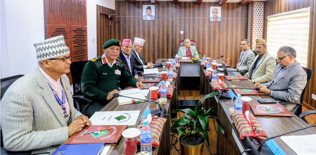 सिंहदरबारमा राष्ट्रिय सुरक्षा परिषद्को बैठक सुरु
