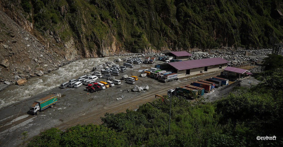 Rasuwa Customs Yard Not Fully Restored After Devastating Flood