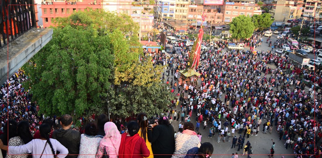 रातो मच्छिन्द्रनाथको रथ (तस्बिरहरू)