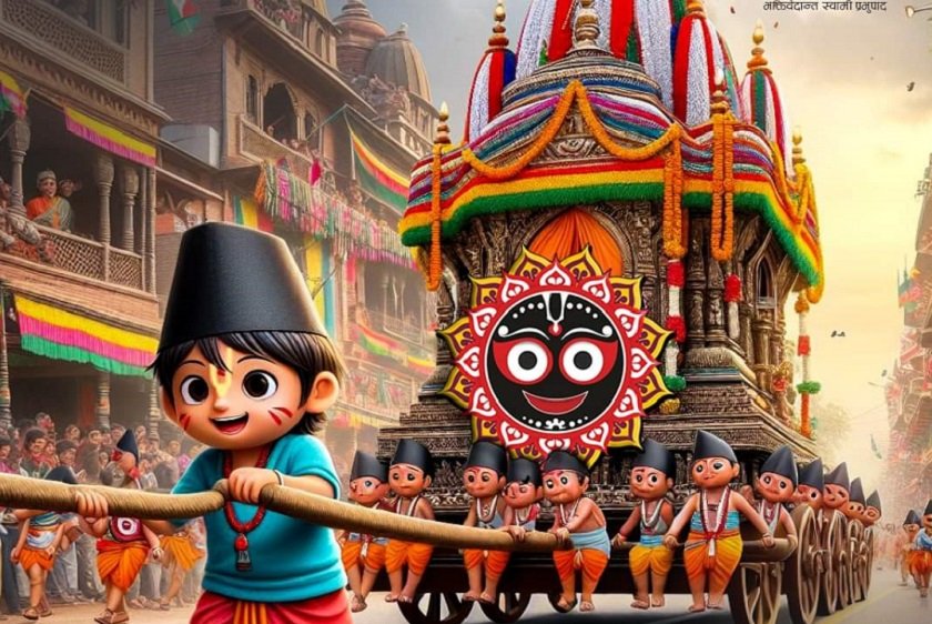   शनिवार काठमाडौँमा इस्कोनको ३९ औँ रथयात्रा हुने