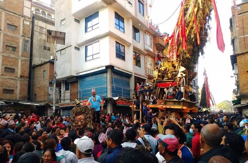 रातो मच्छिन्द्रनाथ मन्दिर पुनःनिर्माणको काम अझै सकिएन