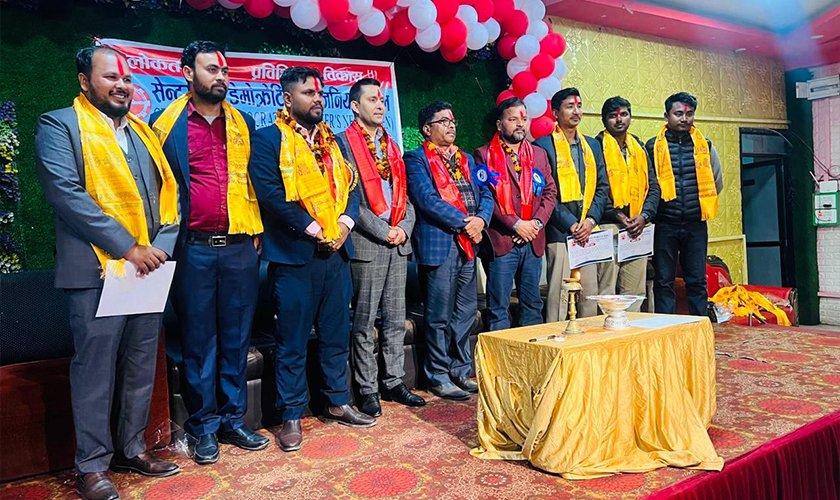   रौतहट सिडेन नेपालको तेस्रो जिल्ला अधिवेशन, इन्जिनियर चौधरी सर्वसम्मत सभापति