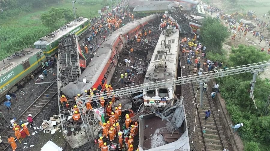 अपडेट : भारतको ओडिसामा रेल दुर्घटना हुँदा मृत्यु हुनेको संख्या २८० पुग्यो