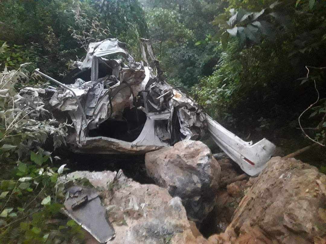 अर्घाखाँचीमा कार दुर्घटना हुँदा एकको मृत्यु