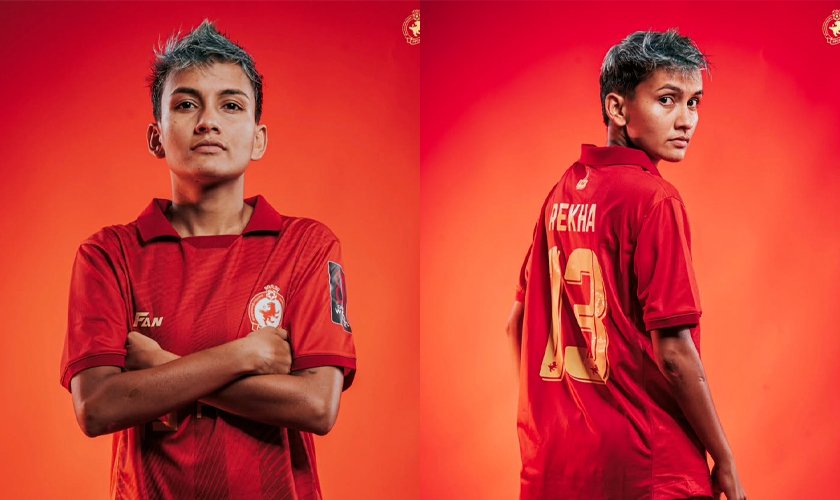 Nepali Footballer Rekha Poudel Joins Cambodian Club Phnom Penh Crown FC