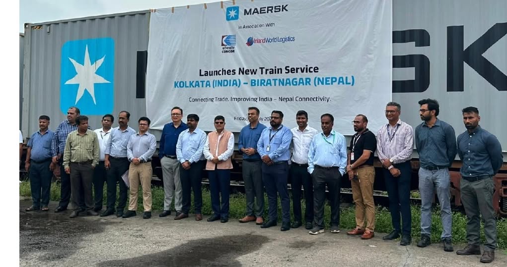 कोलकाताबाट विराटनगरका लागि पहिलो पटक रेल कार्गो सेवा सुरु
